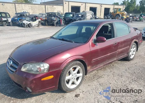 2002 Nissan Maxima Se from USA, damaged, VIN JN1DA31A72T301618